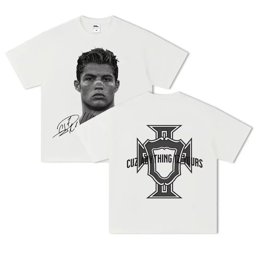 Camiseta Cristiano Ronaldo White