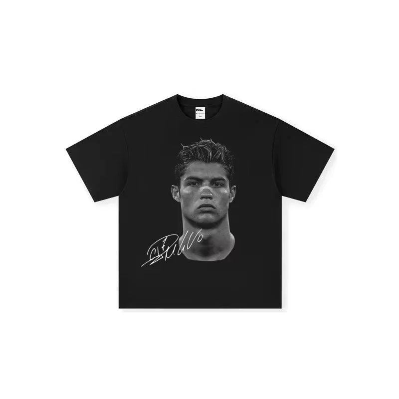 Camiseta Cristiano Ronaldo Black