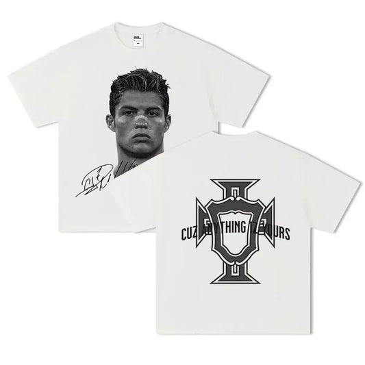 Camiseta Cristiano Ronaldo White