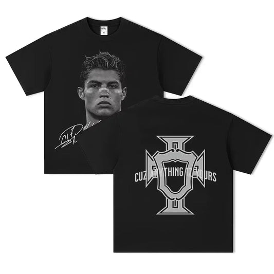 Camiseta Cristiano Ronaldo Black